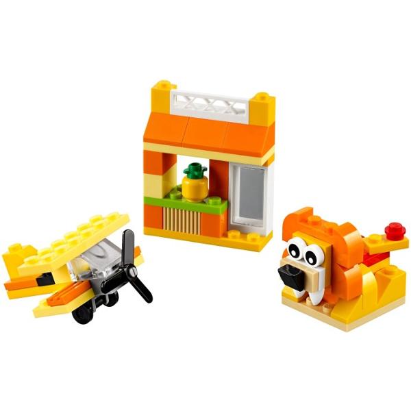 Lego Classic. Cutie portocalie de creativitate