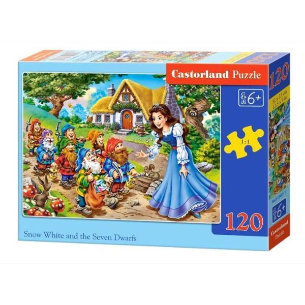 Puzzle 120. Snow White and the Seven Dwarfs
