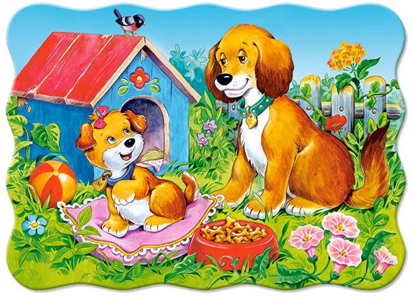 Puzzle 30. Dogs in the Garden