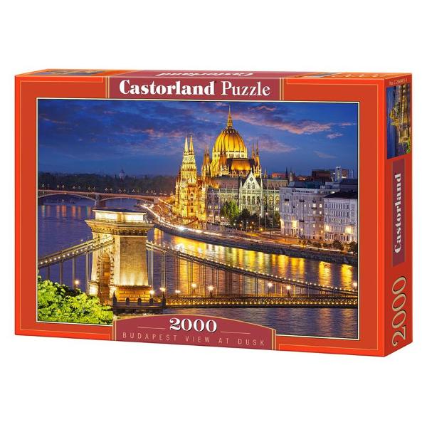 Puzzle 2000. Budapest View at Dusk