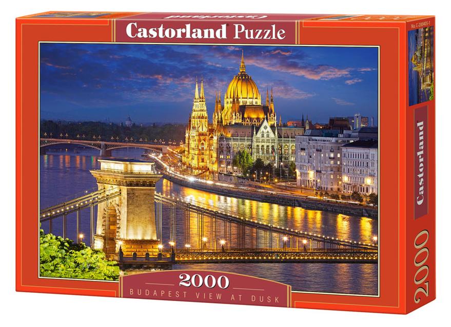 Puzzle 2000. Budapest View at Dusk