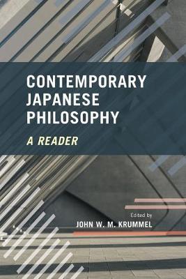 Contemporary Japanese Philosophy - John Krummel