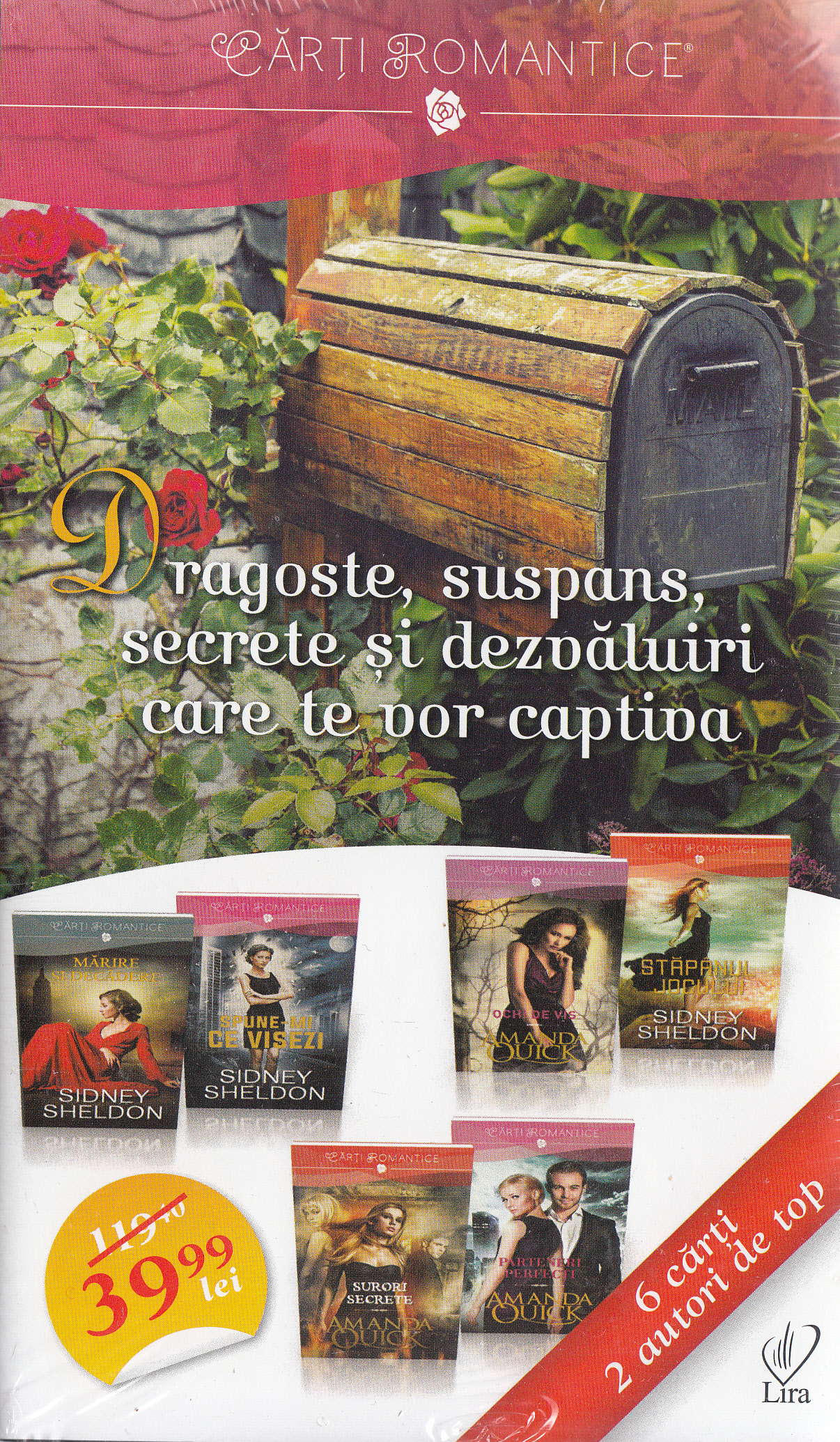 Pachet: Dragoste, suspans, secrete si dezvaluiri care te vor captiva (6 carti)