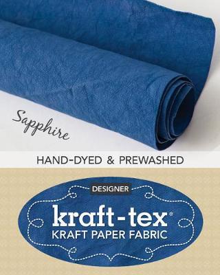 kraft-tex (R) Roll Sapphire Hand-Dyed & Prewashed -  