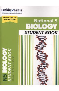 Coperta cărții 'National 5 Biology Student Book for New 2019 Exams -'