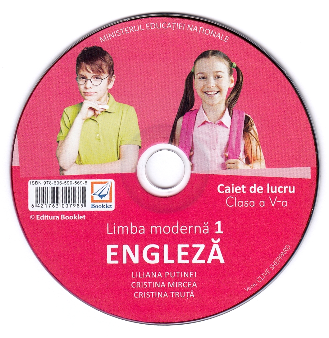 CD Limba engleza. Limba moderna 1 - Clasa 5 - Liliana Putinei, Cristina Mircea, Cristina Truta
