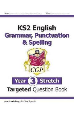 Coperta cărții 'New KS2 English Targeted Question Book: Challenging Grammar, -'