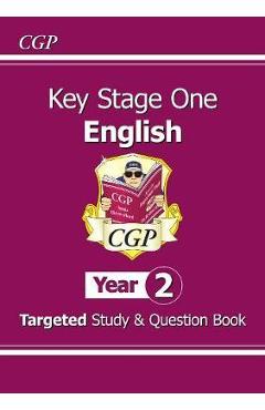 Coperta cărții 'New KS1 English Targeted Study & Question Book - Year 2 -'