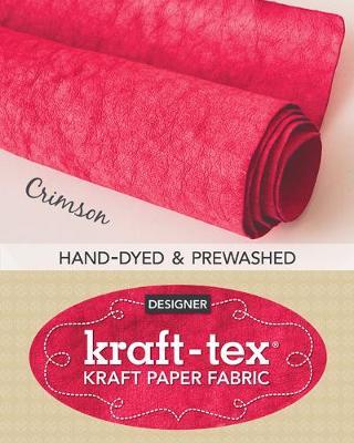 kraft-tex (R) Roll Crimson Hand-Dyed & Prewashed -  