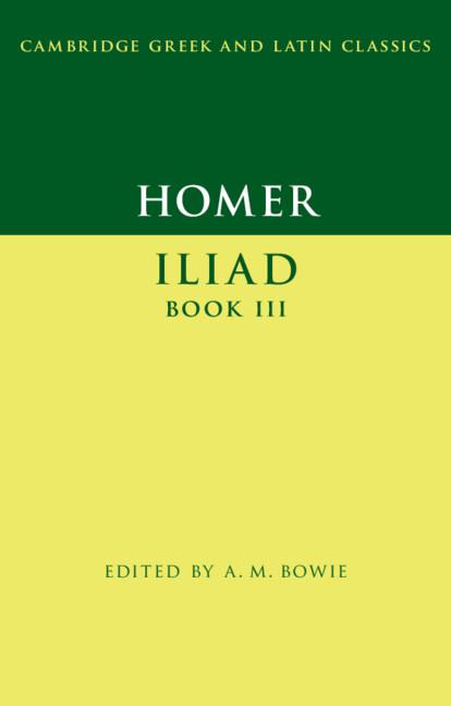 Homer: Iliad Book III -  Homer