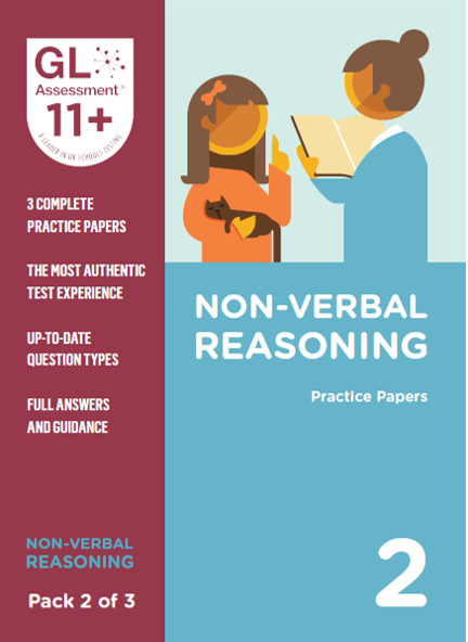 11+ Practice Papers Non-Verbal Reasoning Pack 2 (Multiple Ch -  