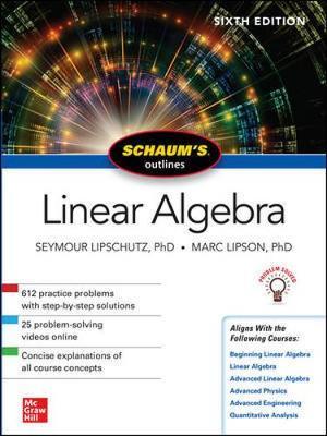 Schaum's Outline of Linear Algebra, Sixth Edition - Seymour Lipschutz