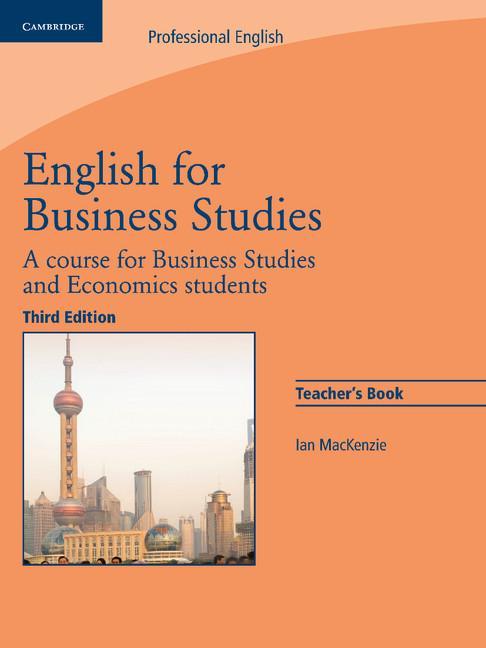 English for Business Studies Teacher's Book - Ian Mackenzie