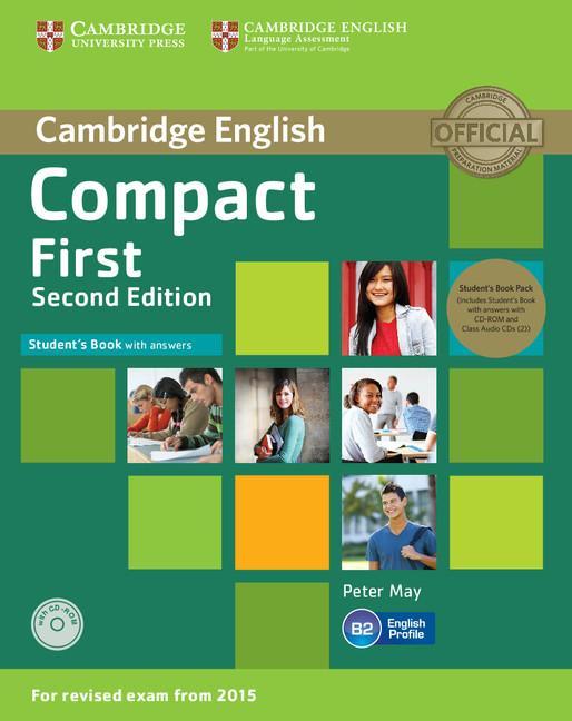 Compact First Student's Book Pack (Student's Book with Answe - Peter May