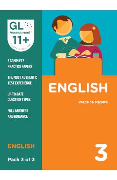 Poza produsului 11+ Practice Papers English Pack 3 (Multiple Choice) -  