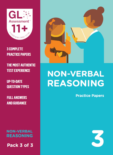 11+ Practice Papers Non-Verbal Reasoning Pack 3 (Multiple Ch -  