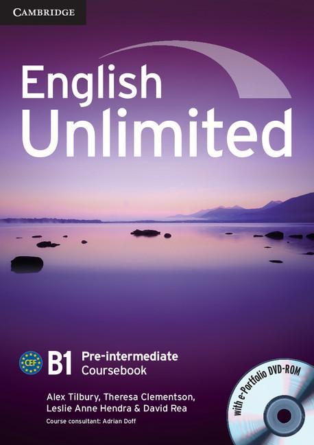 English Unlimited Pre-intermediate Coursebook with e-Portfol - Alex Tilbury