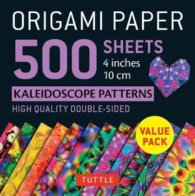 Origami Paper 500 sheets Kaleidoscope Patterns 4 (10 cm) -  