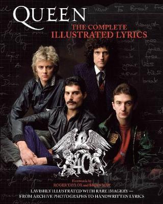 Queen The Complete Illustrated Lyrics Paperback Bam Book -  