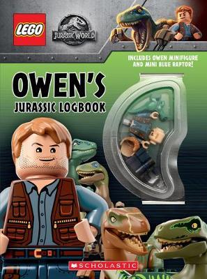 Owen's Jurassic Logbook (wth Owen minifigure and mini Blue R -  