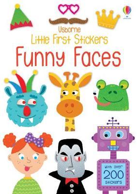 Little First Stickers Funny Faces - Krysia Ellis