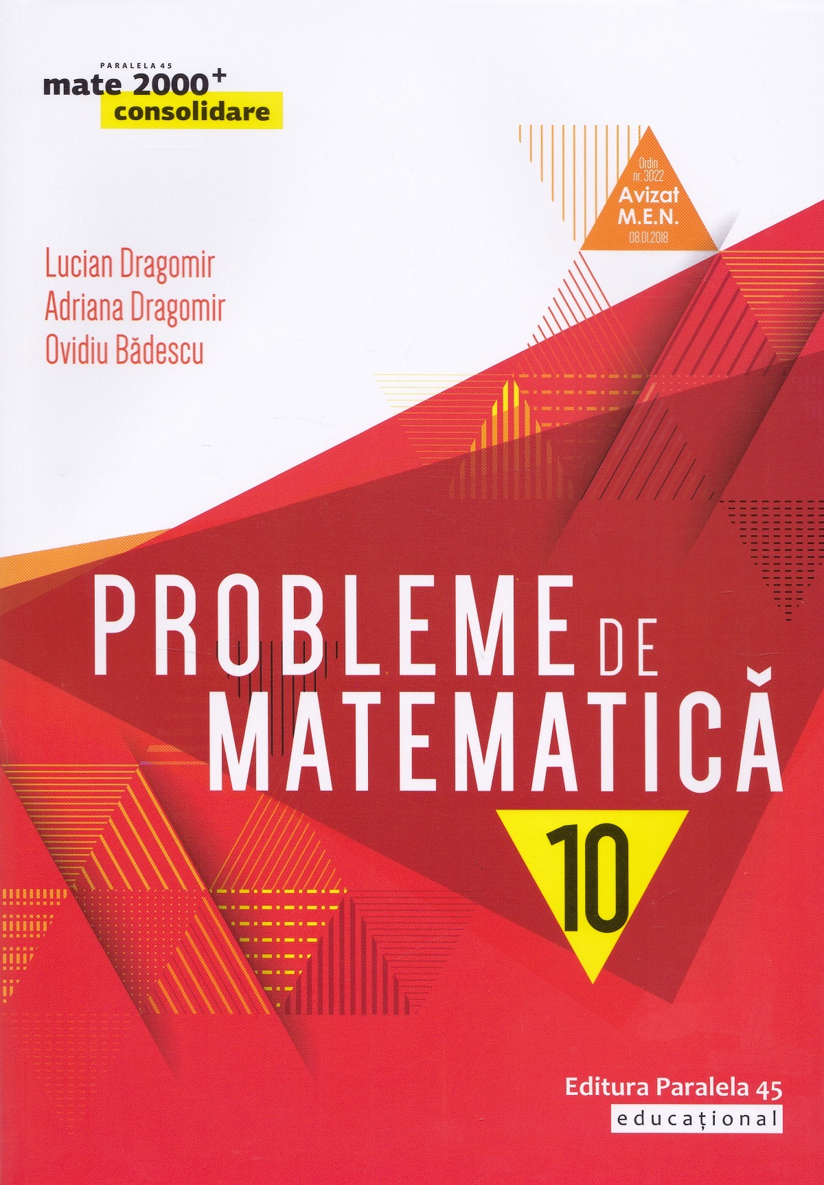 Probleme de matematica - Clasa 10 - Consolidare - Lucian Dragomir, Adriana Dragomir, Ovidiu Badescu