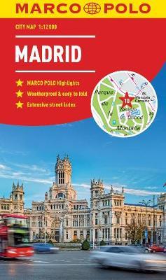 Madrid Marco Polo City Map -  