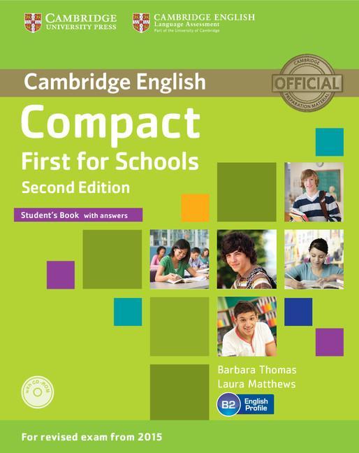 Compact First for Schools Student's Book with Answers with C - Barbara Thomas