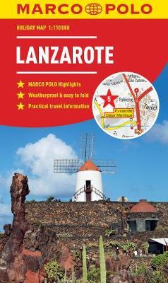 Lanzarote Marco Polo Holiday Map -  