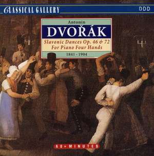 CD Dvorak - Slavonic dances op.46 & 72 for piano four hands