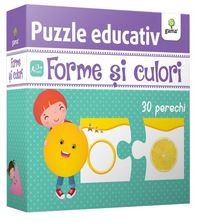 Puzzle educativ: Forme si culori