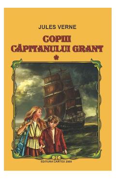 Coperta cărții 'Copiii capitanului Grant I+II - Jules Verne'