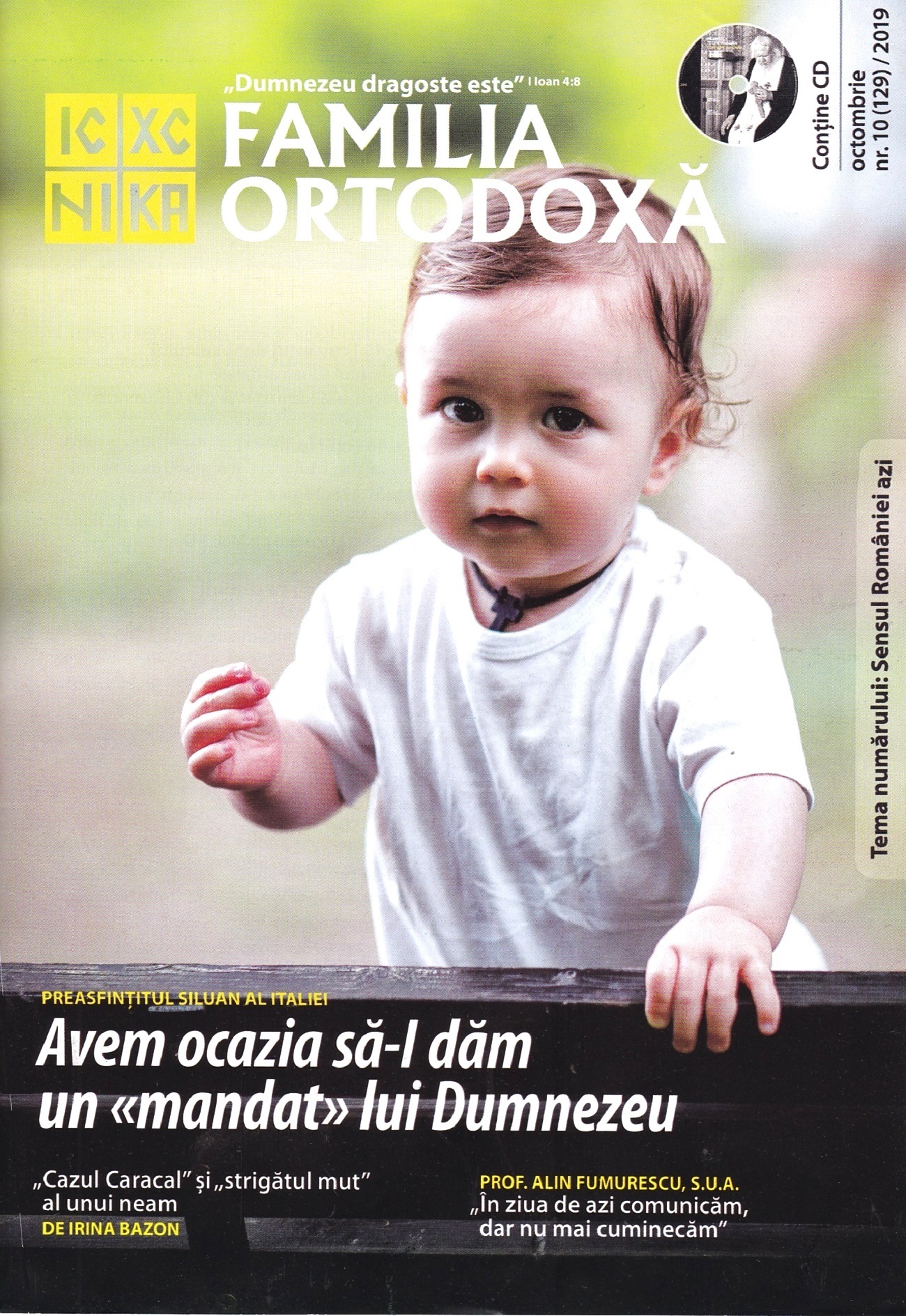 Familia ortodoxa Nr.10 (129) + CD Octombrie 2019