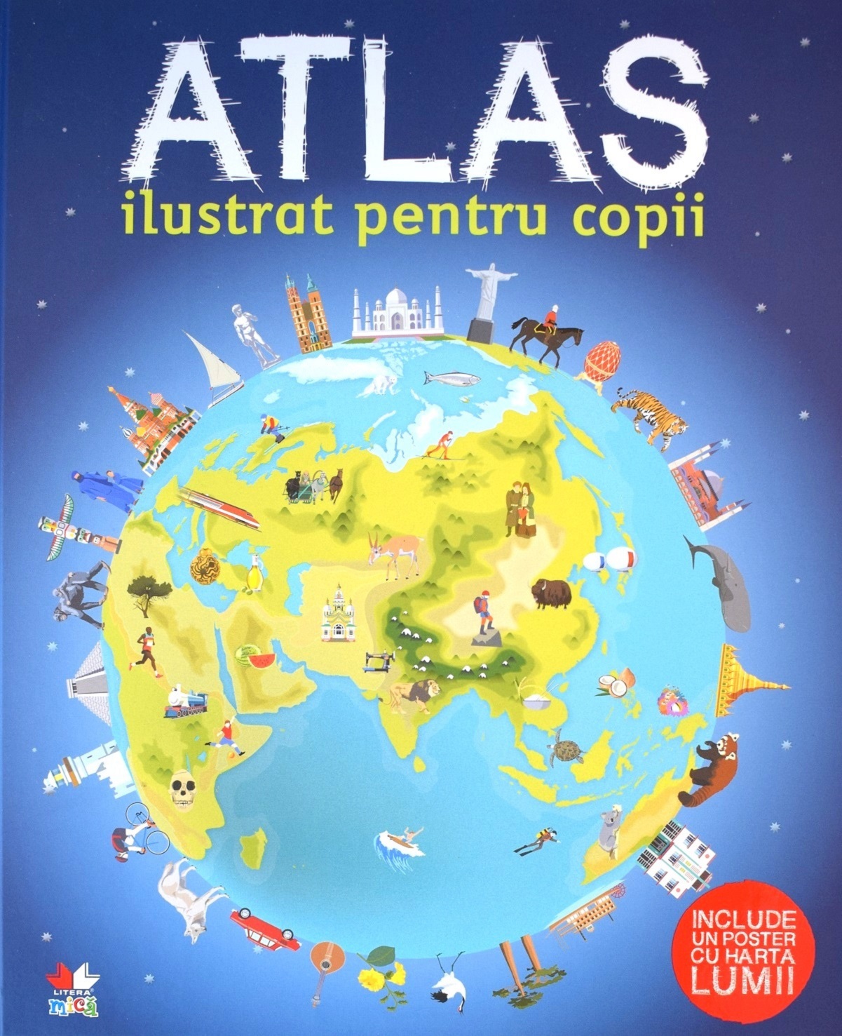 Atlas ilustrat pentru copii - Andrew Brooks