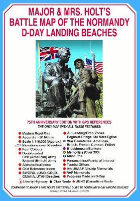 Major & Mrs Holt's Battle Map of The Normandy D-Day Landing -  