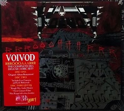 3CD + DVD Voivod - Rrroooaaarrr - The complete era deluxe 3 disc edition