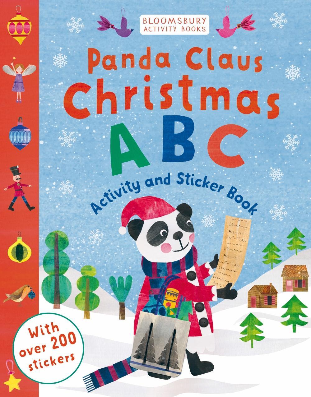 Panda Claus Christmas ABC Activity and Sticker Book - Tracy English