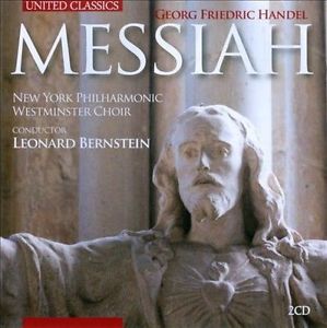 2CD Handel - Messiah - New York Philharmonic Westminster Choir - Leonard Bernstein