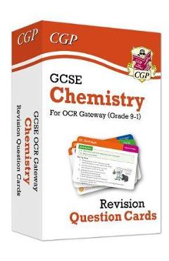 Coperta cărții 'New 9-1 GCSE Chemistry OCR Gateway Revision Question Cards -'