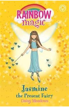 Coperta cărții 'Rainbow Magic: Jasmine The Present Fairy - Daisy Meadows'