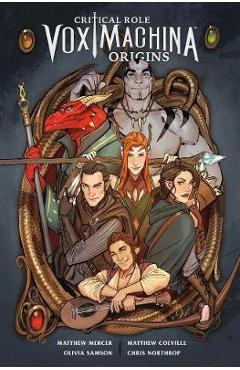 Coperta cărții Critical Role Vox Machina - Matthew Colville
