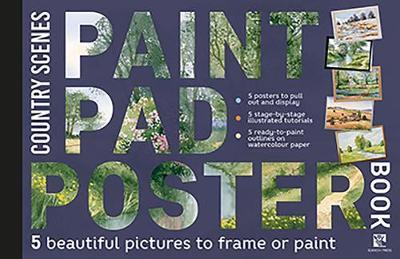 Paint Pad Poster Book: Country Scenes -  
