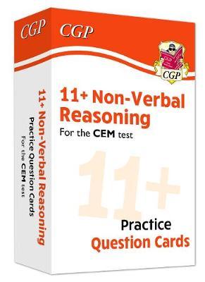 New 11+ CEM Non-Verbal Reasoning Practice Question Cards - A -  