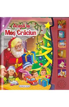Coperta cărții 'Acasă la Moș Crăciun'