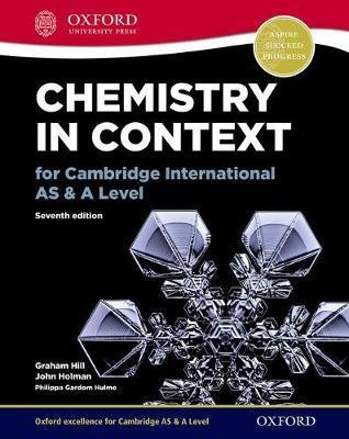 Chemistry in Context for Cambridge International AS & A Leve - Philippa Gardom-Hulme