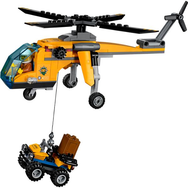 Lego City. Elicopter de marfa in jungla