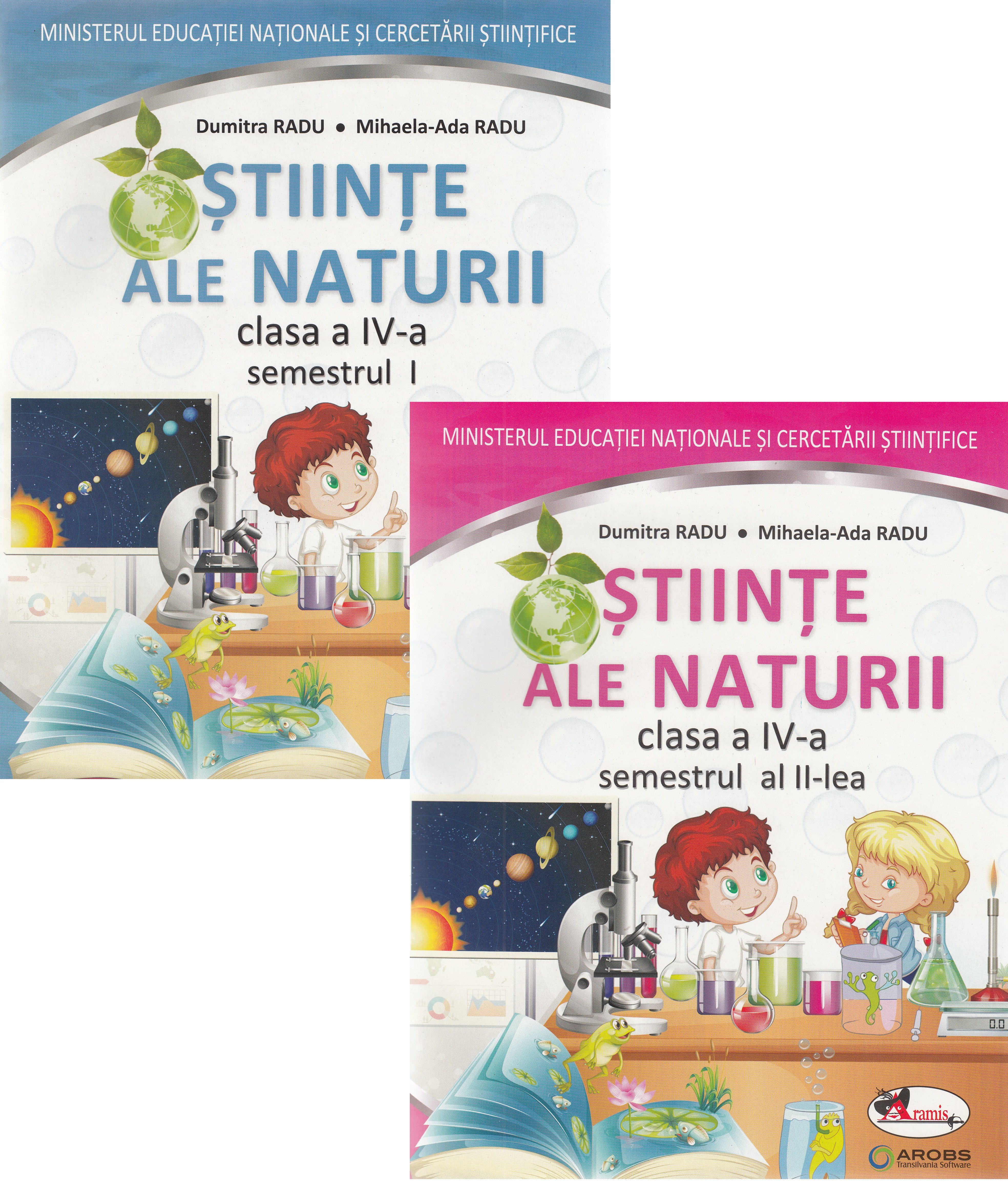Stiinte ale naturii - Clasa 4. Sem.1+2 - Manual + CD - Mihaela-Ada Radu, Dumitra Radu