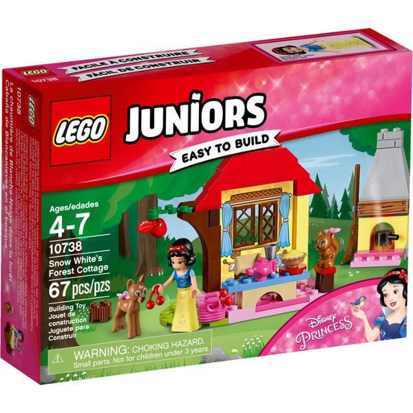 Lego Juniors. Casuta din padure a Albei ca Zapada