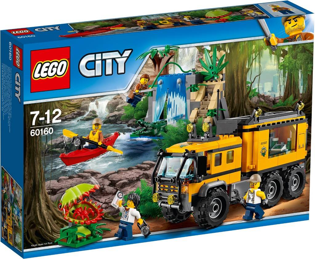 Lego City. Laboratorul mobil din Jungla