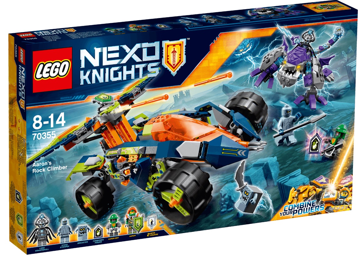 Lego Nexo Knights. Cataratorul lui Aaron